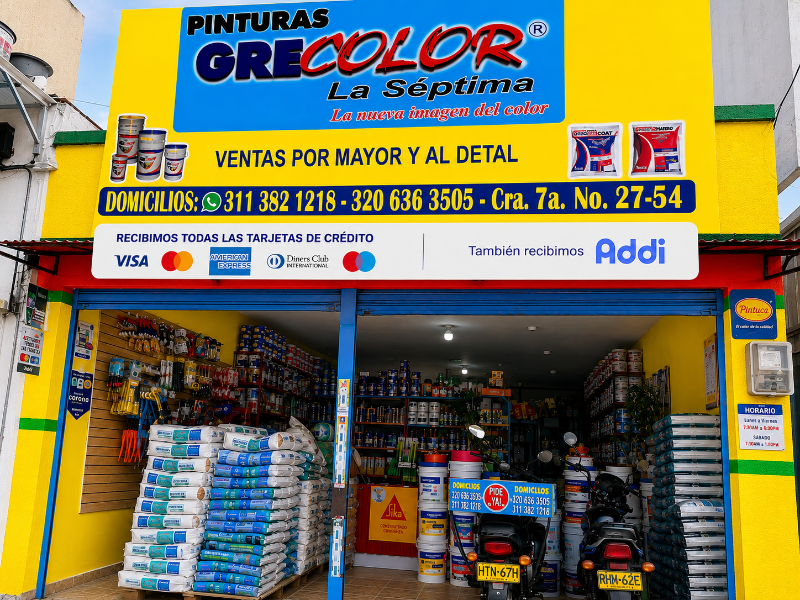 Pinturas Grecolor la séptima