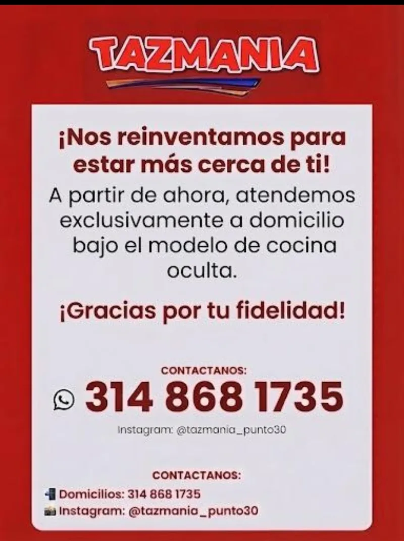 Tazmania punto 30